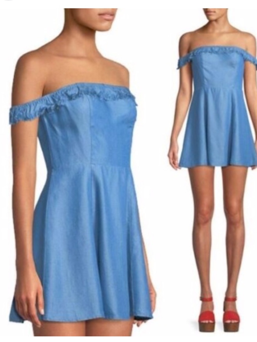 Lovers + Friends Tessa Denim Mini Dress